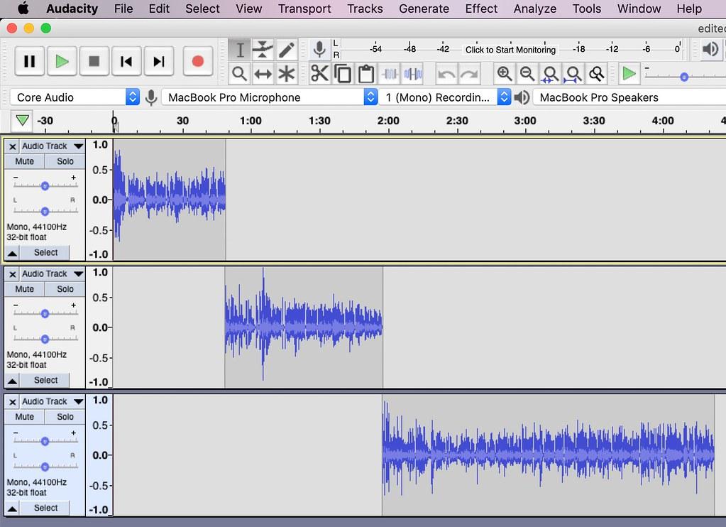 Exporting and Sharing Your Audacity Projects
